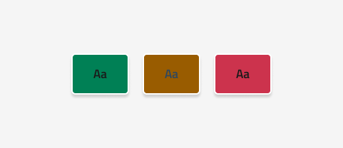 Un esempio di palette categorica